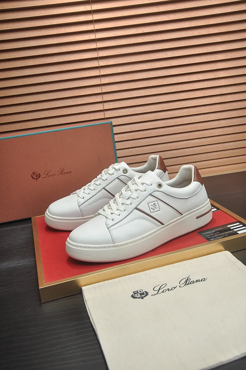 Men's men's shoes 💰580💶[𝐥𝐨𝐫𝐨 𝐏𝐢𝐚𝐧𝐚] lp classic loafers, an Italian treasure brand, the only brand that can match Hermès! Only after wearing it do we realize that we cannot let down our feet. The upper is imported cashmere, the lining of water-dyed cowhide ➕ the cowhide feet, the official original glass rubber outsole, and the pendant. Exclusive original packaging (tag ➕ brand paper ➕ outer box ➕ hand bag) code number: 38-46 (45 46 customized)